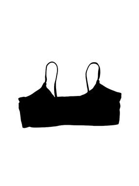 ENVYA- WOMEN'S BLACK BIKINI TOP SIZE MEDIUM